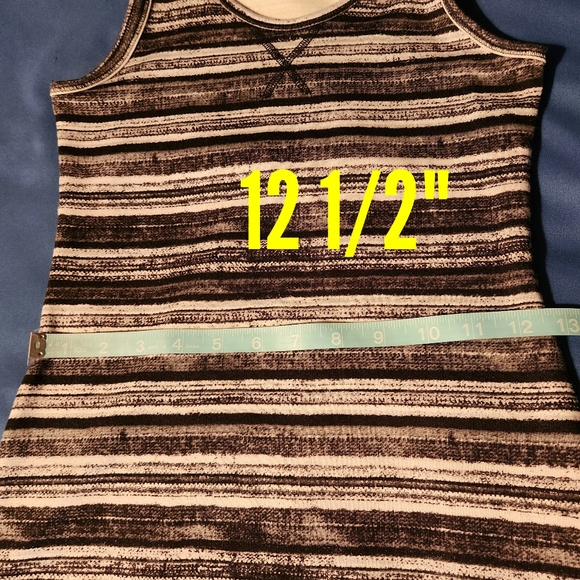 RACHEL Rachel Roy Stripe Casual Tee Shirt Dress - Picture 5 of 10